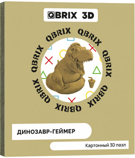 3D пазл «Динозавр-геймер»