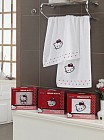 Набор детских полотенец «Hello Kitty», 2 шт (арт. plt102-4, бамбук, размер 70х140, 50х90)