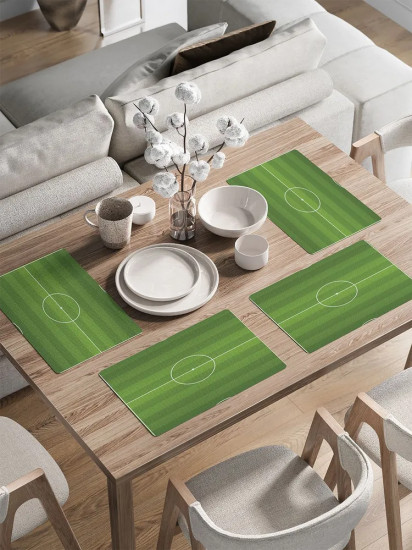 Набор салфеток сервировочных «Футбольное поле»