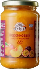 Десерт персиковый с маракуйей
