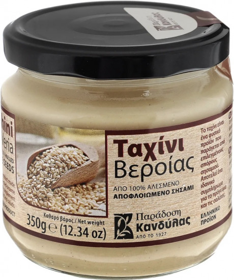 Паста кунжутная тахини грубого помола