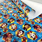 Бумага упаковочная глянцевая «Щенячий патруль»