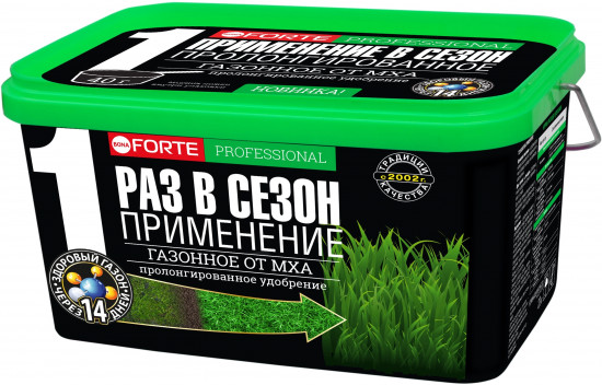 Удобрение «Газонное с защитой от мха»