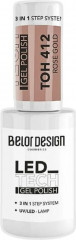 Гель-лак для ногтей, оттенок 412 Rose gold