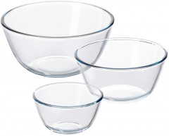 Набор салатников «Crystal glass»