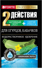 Удобрение для огурцов и кабачков с аминокислотами