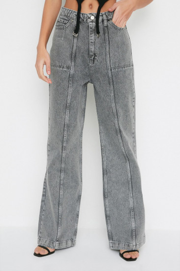 Джинсы женские, серый, 36 — Trendyol