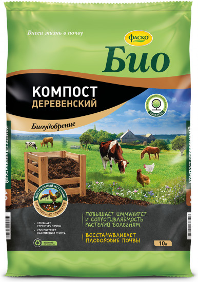 Удобрение «Компост Деревенский»
