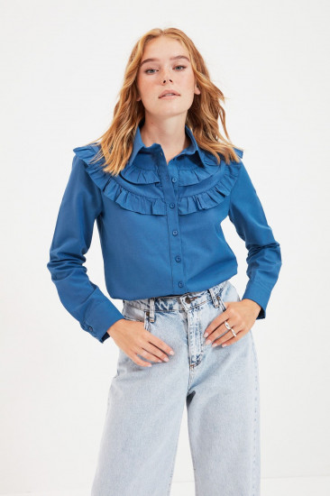 Блузка-рубашка женская