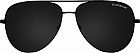 black polarized