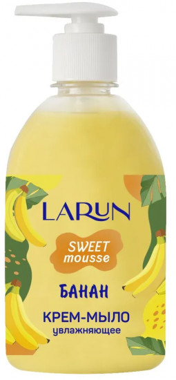 Крем-мыло для рук с ароматом банана «Sweet Mousse»