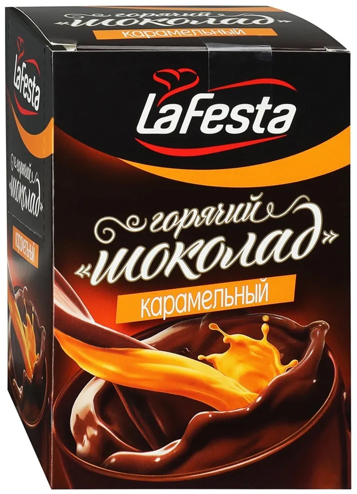 Напиток растворимый «Горячий шоколад. Карамельный» | La Festa