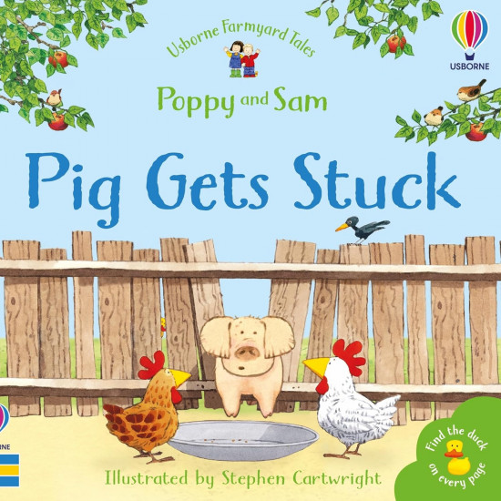 Poppy & Sam Pig Gets Stuck