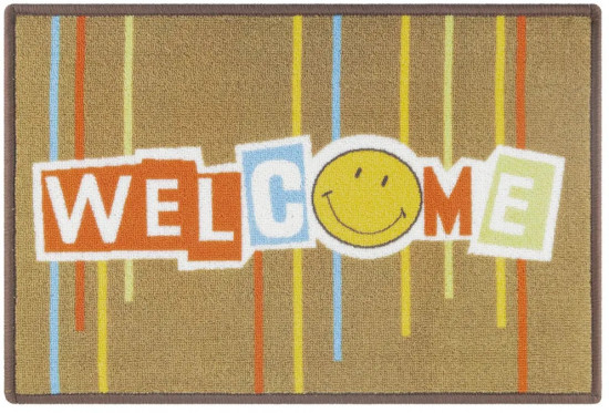 Коврик придверный «Welcome»