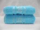 Полотенце махровое гладкокрашеное "Elegance" (Cleanelly, 100х150, цвет бирюзовый)