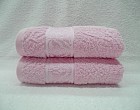 Полотенце махровое гладкокрашеное "Romanico" (Cleanelly, 50х90, цвет светло-розовый)