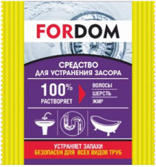 Средство для устранения засоров