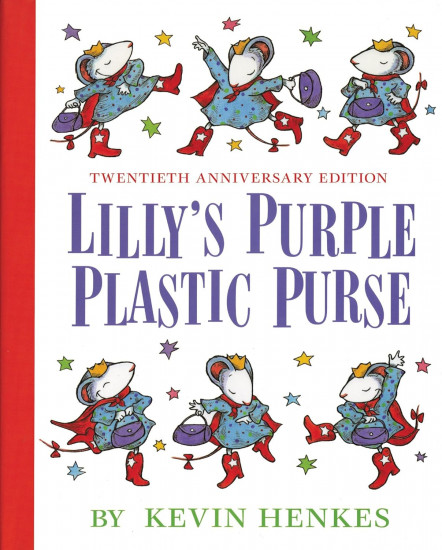 Lilly`s Purple Plastic Purse