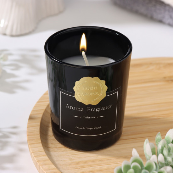 Свеча ароматическая в стакане «Aroma Candle»