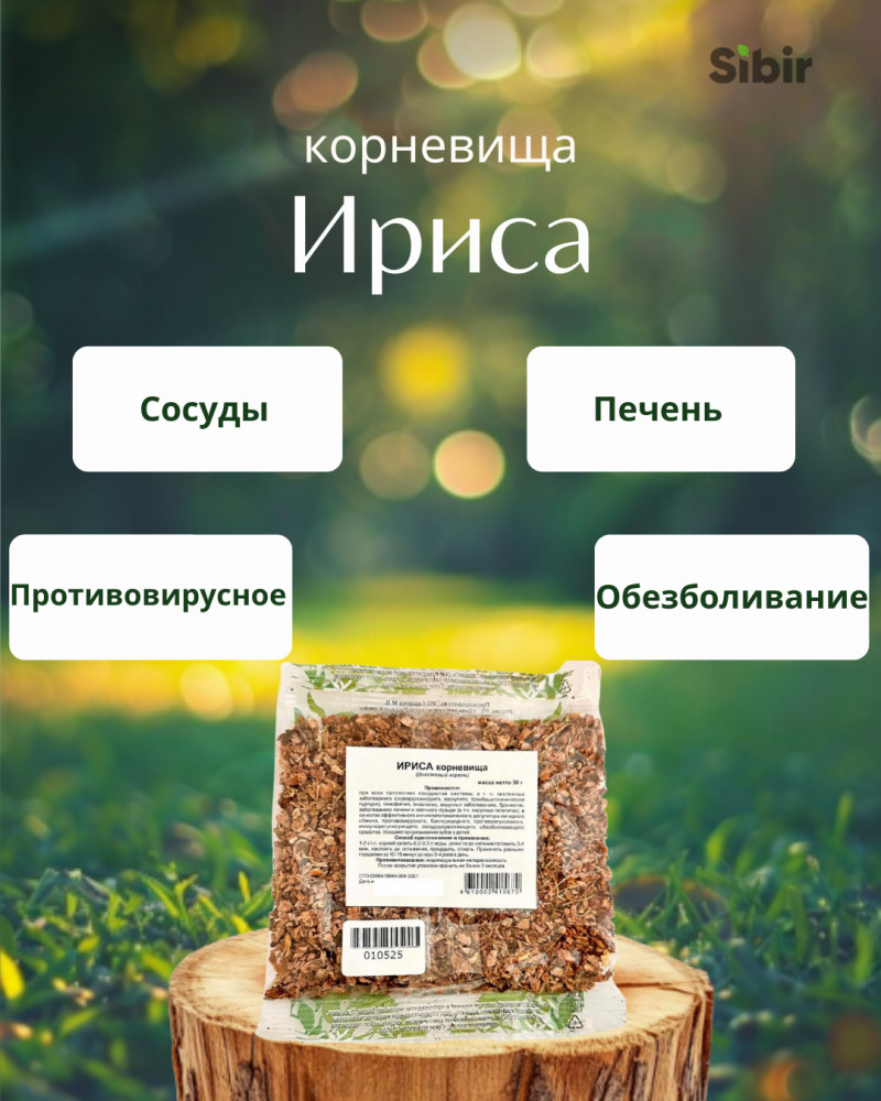 Ириса корневища | Травник Гордеев