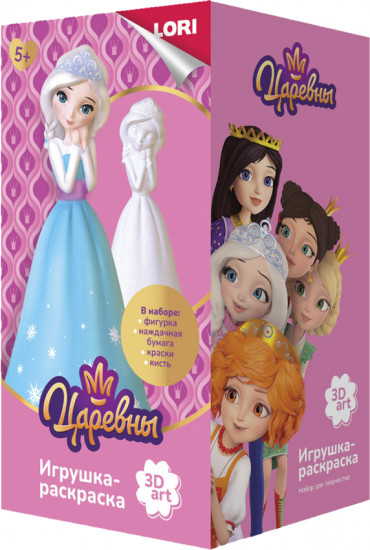 Игрушка-раскраска «Царевна Алёнка»