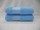 Полотенце махровое гладкокрашеное "Romanico" (Cleanelly, 70х130, цвет голубой)