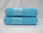 Полотенце махровое гладкокрашеное "Romanico" (Cleanelly, 70х130, цвет бирюзовый)