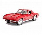 Модель автомобиля «Chevrolet Corvette 1965 ", масштаб 1:18, цвет в ассортименте