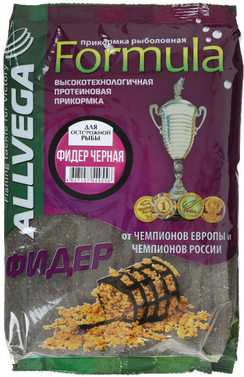 Прикормка протеиновая «Feeder Black»