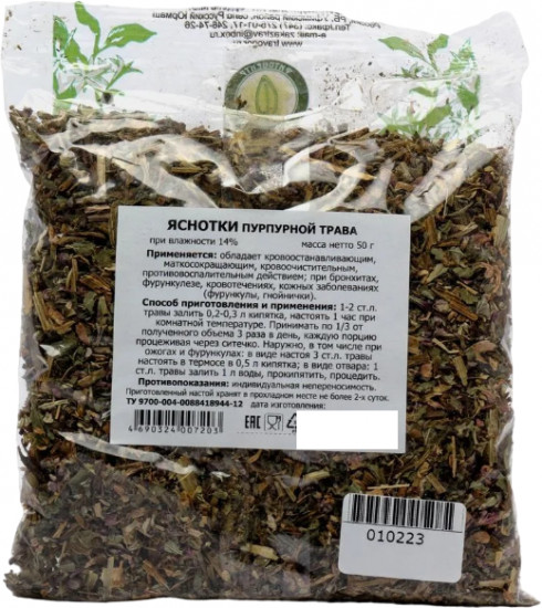Яснотки пурпурной трава