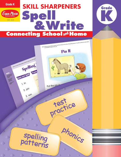 Skill Sharpeners: Spell & Write, Grade K