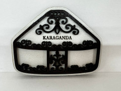 Магнит в форме юрты «Караганда»