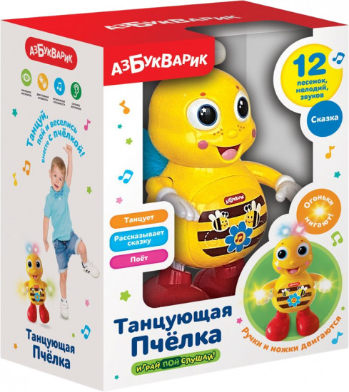 Игрушка музыкальная «Танцующая пчелка»