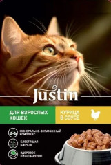 Корм влажный для кошек «Курица в соусе»