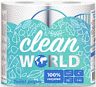 Туалетная бумага «Clean World»