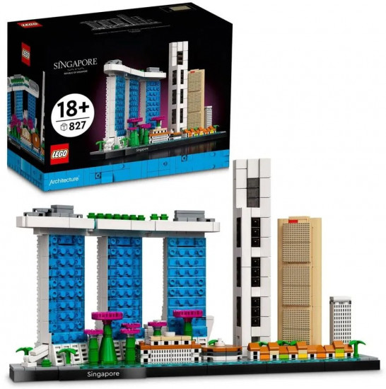 Конструктор LEGO® Architecture 21057 Сингапур. Singapur