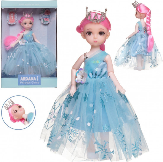 Кукла «Ardana Princess с короной в роскошном голубом платье»