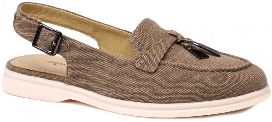 Лоферы-слингбэки женские