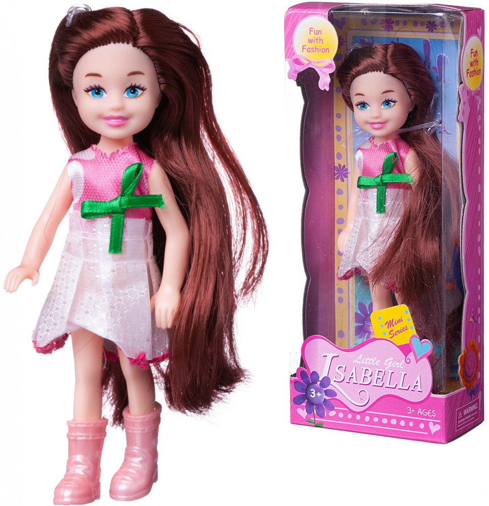 Кукла в розово-белом платье | Junfa Toys