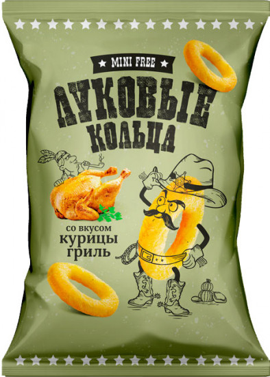Кольца луковые «Курица гриль»
