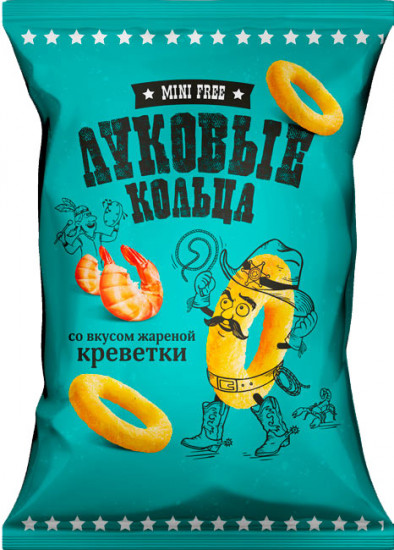 Кольца луковые «Жареная креветка»