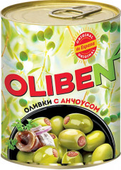 Оливки крупные с анчоусами