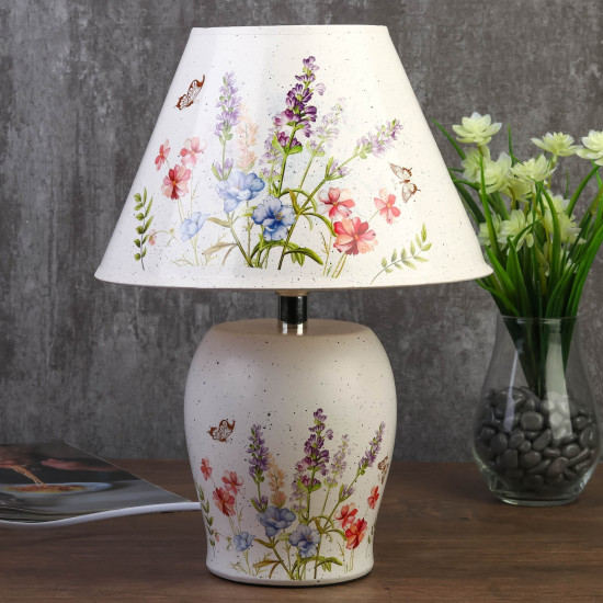 Лампа настольная «Полевые цветы»