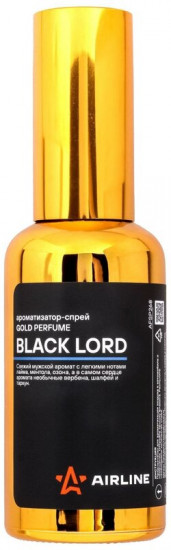 Ароматизатор-спрей автомобильный «Black Lord»