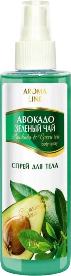 Спрей для тела «Авокадо и зеленый чай»