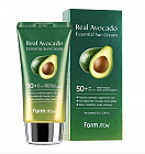 Солнцезащитный крем для лица с экстрактом авокадо «Real Avocado Essential Sun» SPF50+