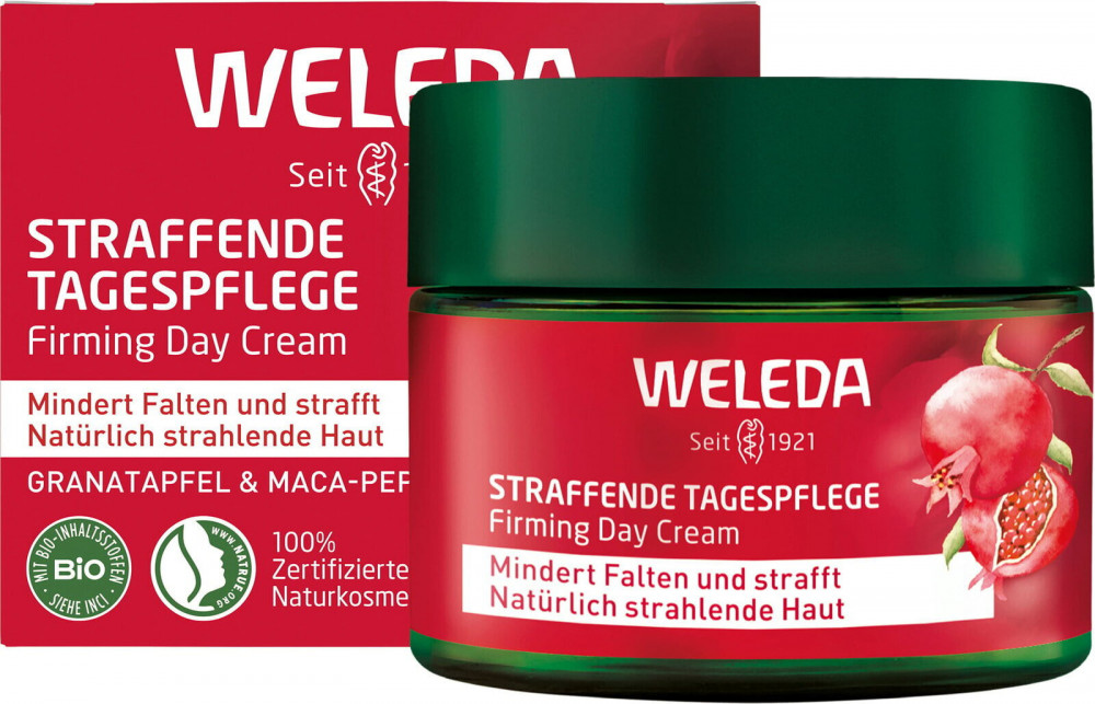 Крем-лифтинг укрепляющий дневной «Pomegranate & Maca Peptide Firming Day Cream» | Granatapfel | Weleda