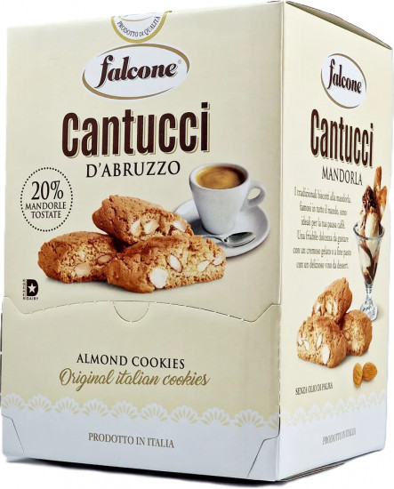 Печенье сахарное с миндалем «Cantucci mandorle»