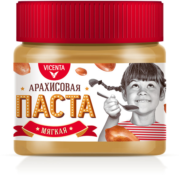 Паста арахисовая «Мягкая» | Vicenta