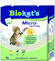 Наполнитель для кошек «Micro bianco fresh»